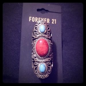 Forever 21 - size 8 - 3 stone ring